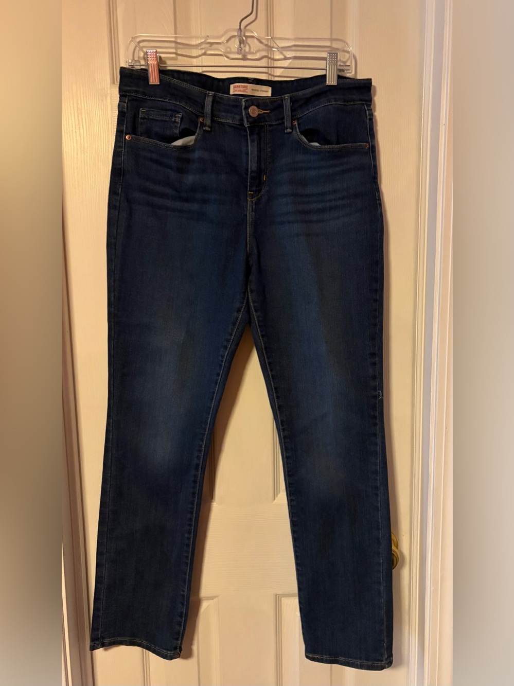 Gloria Vanderbilt Amanda Bootcut Women’s Jeans in Dark Blue - 12 Short